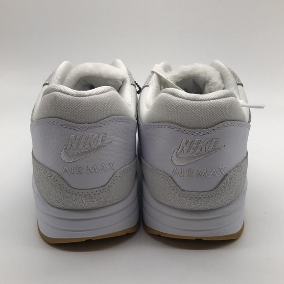 Mens Nike Air Max 1 The Bay White University Red FJ4451-100 Marked Size 11.5 - Picture 4 of 14